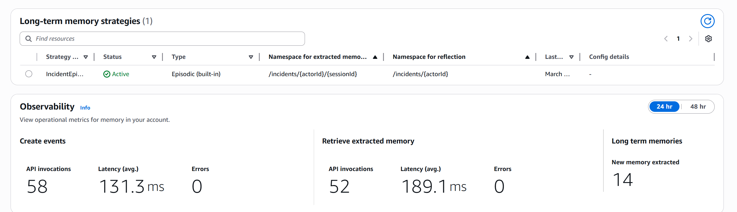 Diagnostic with partially relevant memory — 2 episodes, 8 reflections